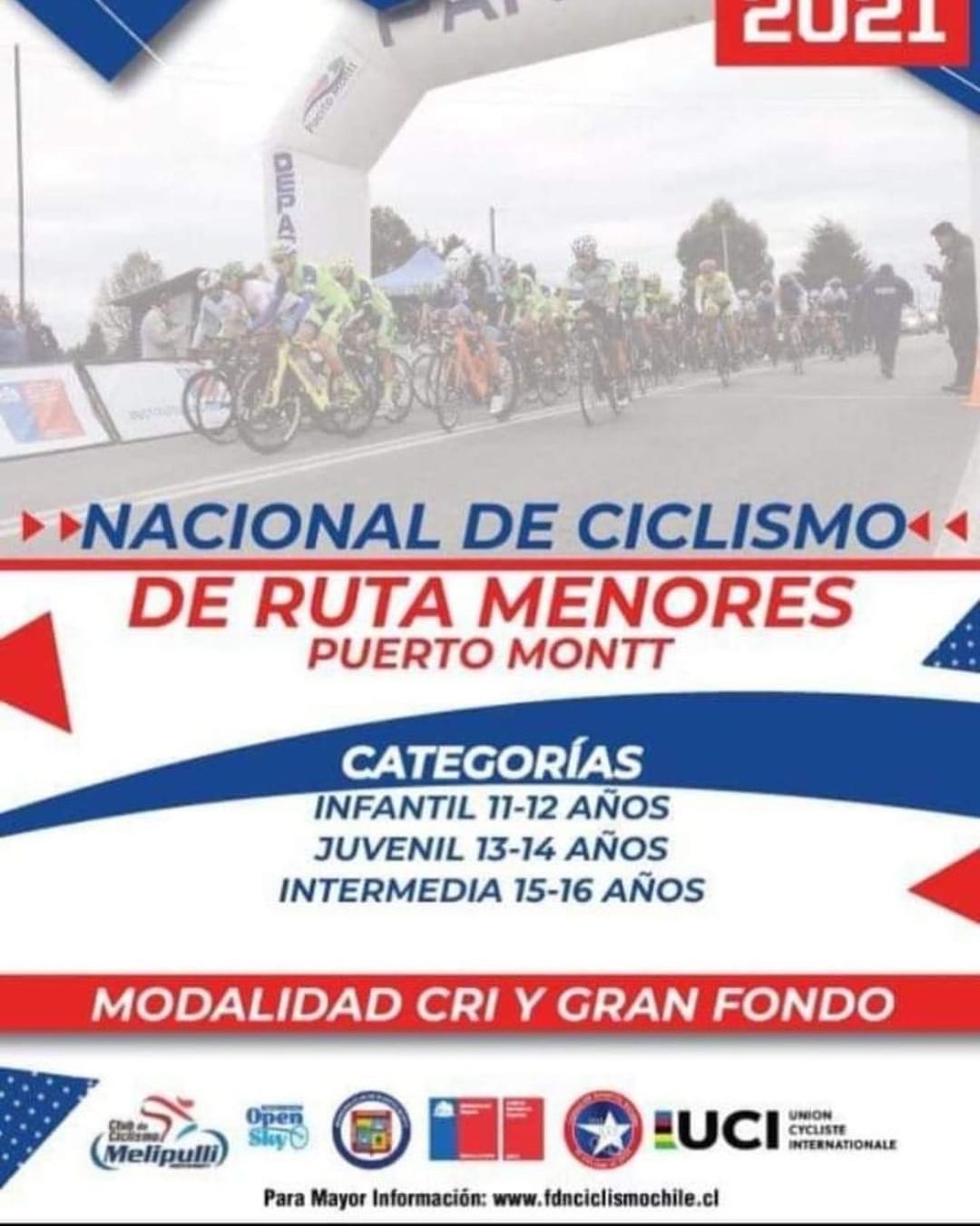 Comienza el Campeonato Nacional de ruta para menores Ridechile.cl