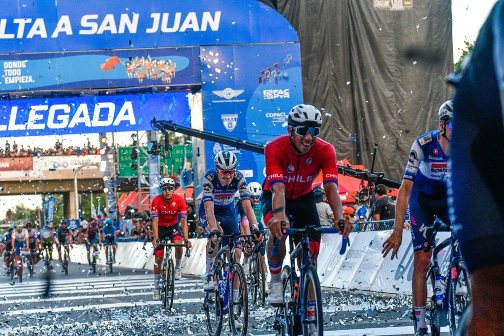 Vuelta a San Juan 2023 ¡Chile 1ª entre las selecciones y Vicente Rojas