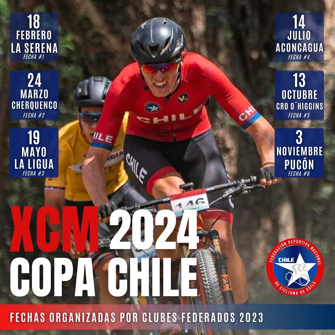 Conoce el calendario de Copa Chile XCM 2024 Ridechile.cl