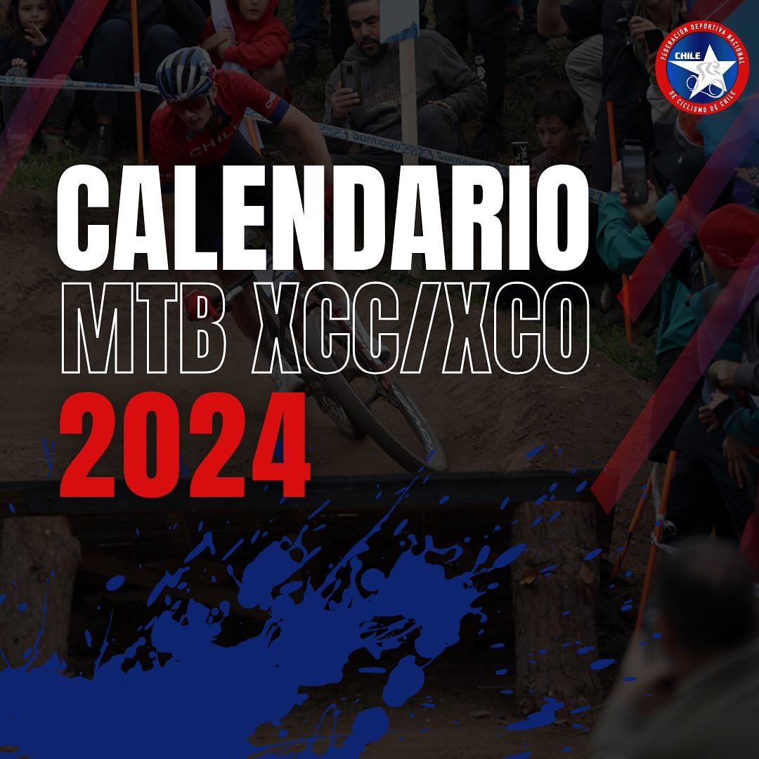 Estas son las competencias federadas de 2024 de MTB XCC, XCO y XCM Ridechile.cl
